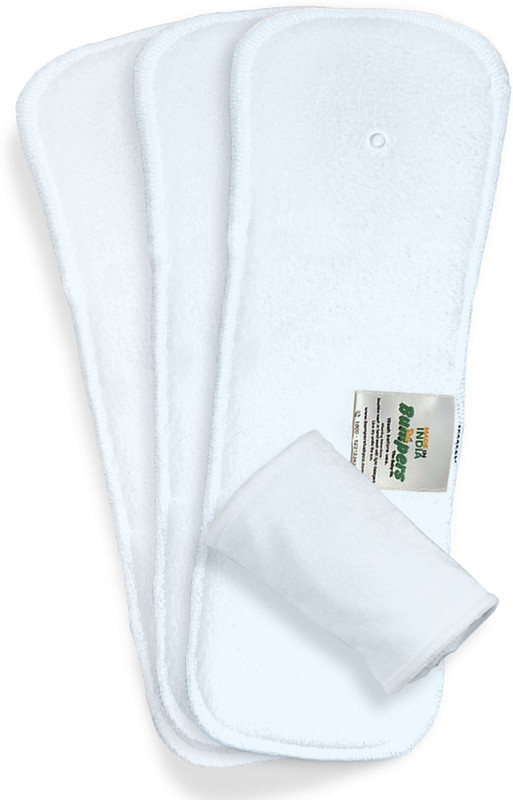 Bumpers Baby Insert Pad | Soft, Washable, Absorbent & Leakproof for Babies, Pack of 3