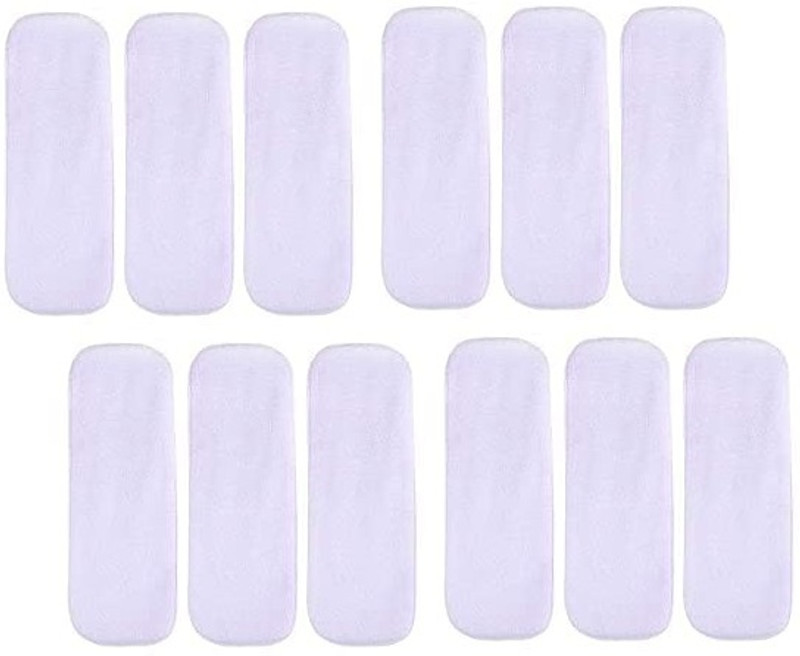 little monkeys BABY Cotton Microfiber Insert Reusable Washable for Baby Diapers
