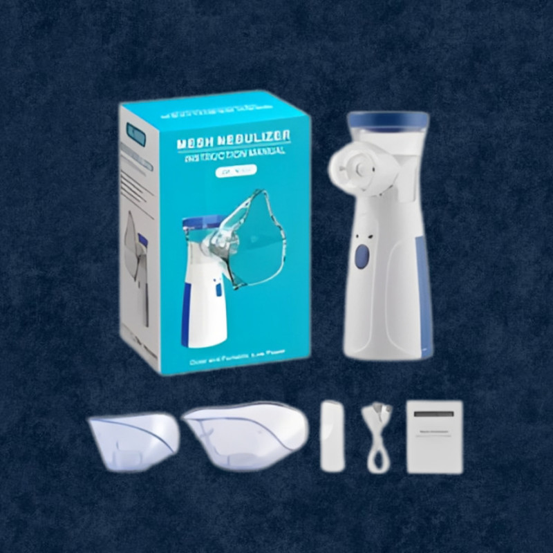 Blackboxx Pocket Friendly Medical Breathing Therapy Nebulizer Pack of 5 Battery Operated Nasal Aspirator(Blue)