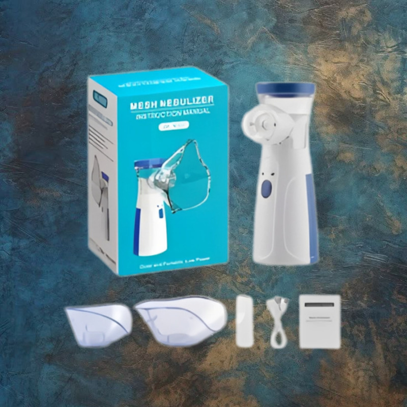 Blackboxx USB Powered Personal Therapy Nebulizer Device Pack of 5 Battery Operated Nasal Aspirator(Blue)