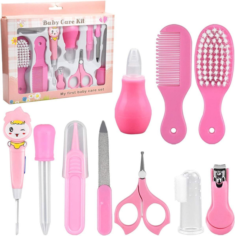 Dominic Baby Grooming Kit 10 in 1 Baby Nail Care, Health & Hair Care Baby Gifting Set