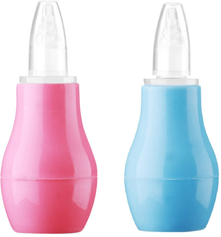 The Cheeky Kidzz Baby Nose Nasal Aspirator Suction Cleaning Tool Mucus Congestion Relief Teether Manual Nasal Aspirator(Multicolor)