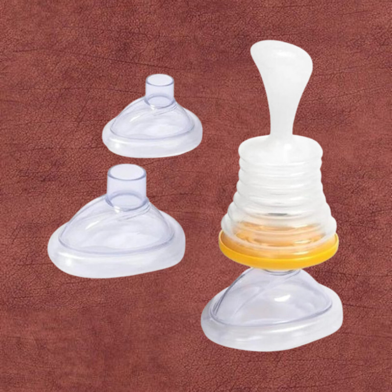 ASHAKA Baby Food Dispenser Bottle with Flexible Squeeze Body Manual Nasal Aspirator(White)