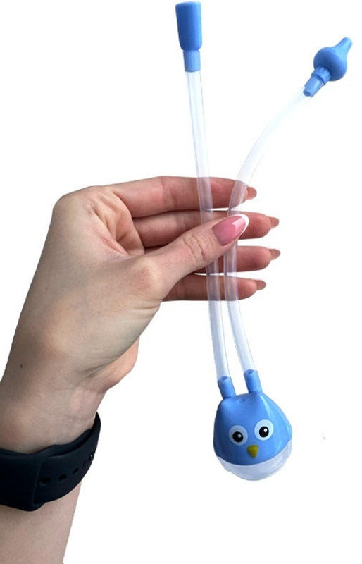 QBLYN Manual Nose Cleaner for Newborns & Infants Safe,Hygienic, BPA-Free Suction Tool Manual Nasal Aspirator(Multicolor)