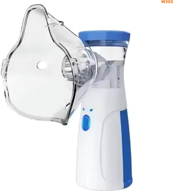 Blackboxx Mini Portable Nebulizer Inhaler for Asthma, Rhinitis, Cold & Breathing Relief Manual Nasal Aspirator(White)