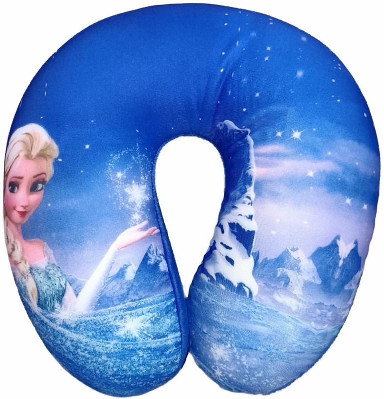 Deepashri Snow White design kids travel neck pillow Cotton beeds Neck Pillow(Multicolor)