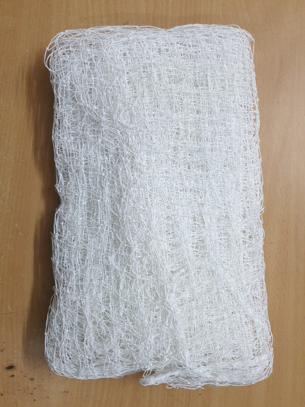 VelocityNet Window Protection Safety Camping Net 8x12ft WHITE Badminton Net(White)