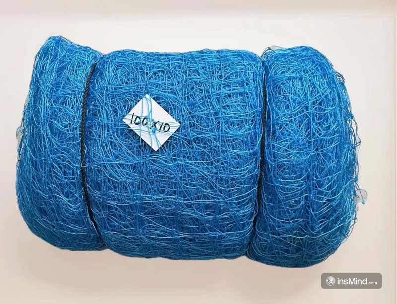 Supreme Cricket Nylon Resilient Net 60x10 Feet Volleyball Net(Blue)