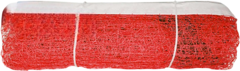 REINDEER Badminton Nylon Net -For indoor outdoor Tournament Grade Reinforced Top Tape Badminton Net(Orange)