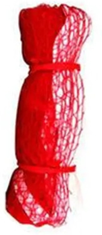 Jyoti 2 Side Badminton net / Badminton Practice net Badminton Net(Red)