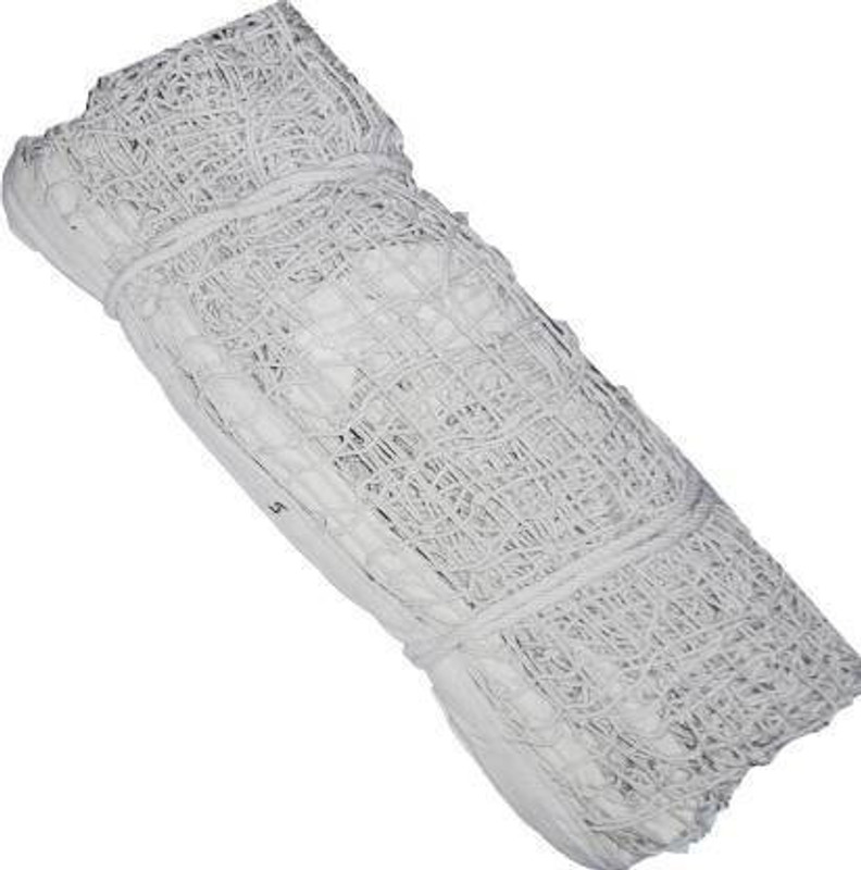 Acronet BNX-500 Cotton Volleyball Nets Cotton Tap 10 Mesh Pack of 1 Volleyball Nets Volleyball Net(White)