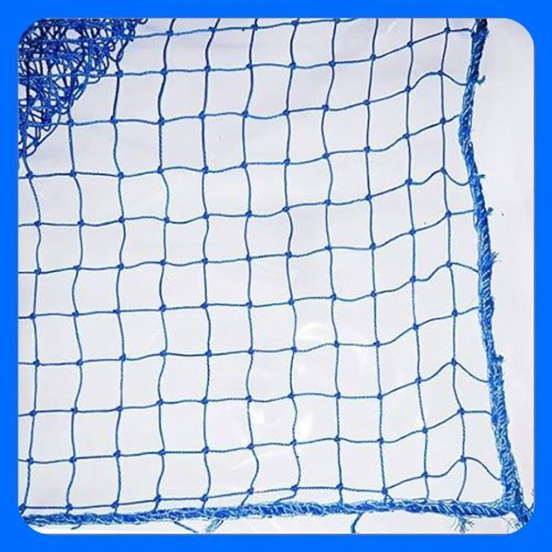 Acronet Cricket Net Batting Practice Size Blue 30*10 Feet Roof not included Cricket Net(Blue)