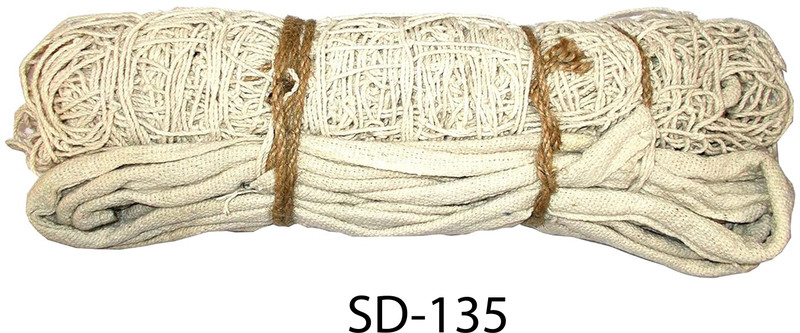 Modkart Premium Quality Volleyball Net Cotton SD-135 Volleyball Net(White)