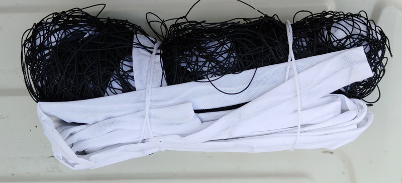 Gulshan Volleyball Net 4 Side Tap Pack of 1 Net Volleyball Net (Black) Volleyball Net(Black)
