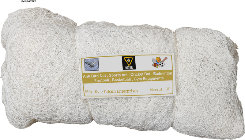 Amur Anti Bird Net / Garden Net 10 Ft. x 30 Ft. ( 300 SQFt) HDPE Nylon Net For Balcony Hiking Net(White)