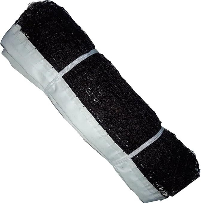 KAPY Premium Nylon Badminton Net for Indoor &Outdoor suitable for School Garden Beach Badminton Net(Black)