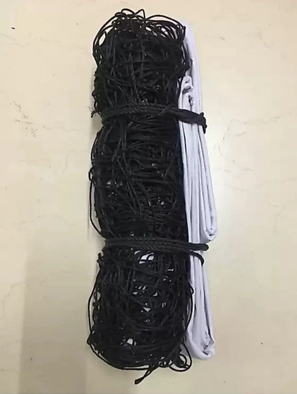 radion vollyball nylon net black material Volleyball Net(Black)