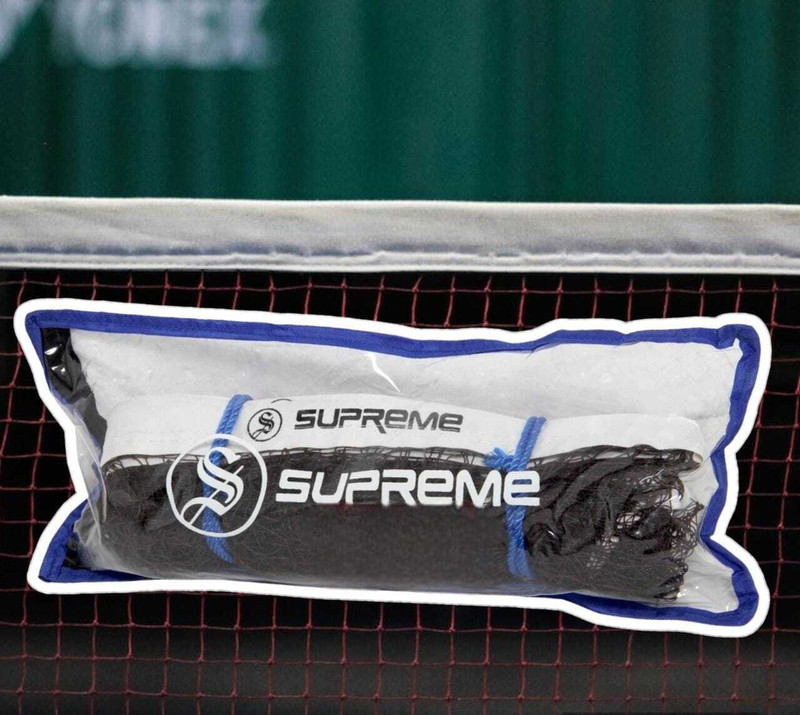 Supreme SUPREME-BNN-01 Badminton Net(Maroon, Brown)