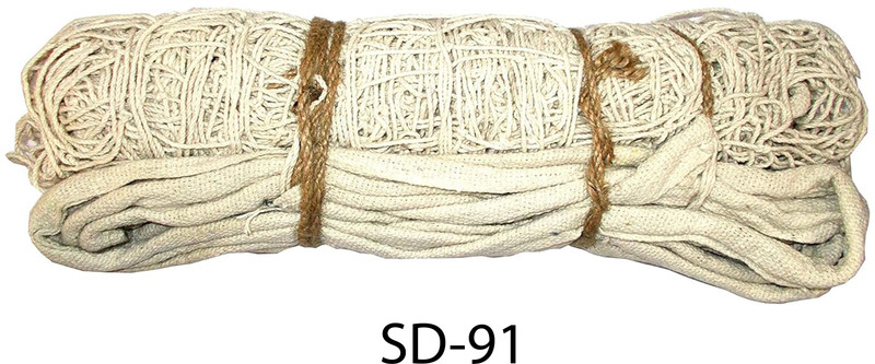 Y2M Superb Quality Volleyball Net Cotton SD-77 Volleyball Net(White)
