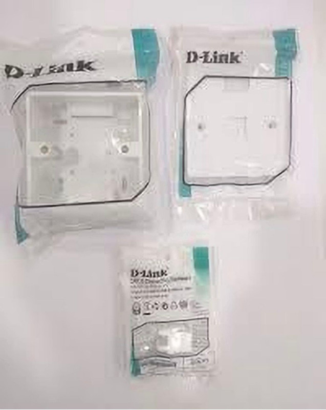 D-Link Single Faceplate +keystone +gangbox Keystone Insert Network Interface Card(White)