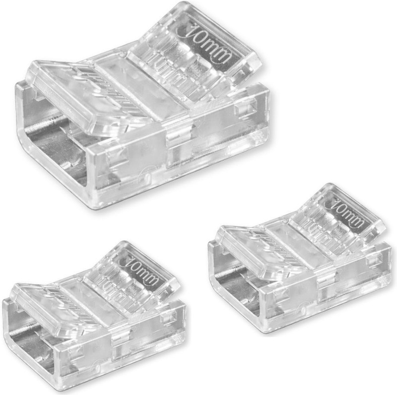 JP TECH HUB PACK OF 20 Straight Led strip connector jointer Network Interface Card(gray)