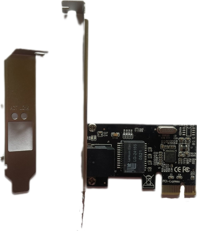 MILLENNIUM TECHNOLOGY 2.5GB EXPRESS LAN Network Interface Card(Black)