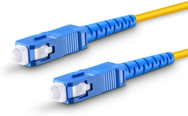 jvo 1M Patch Cord LSZH Yellow Jacket OD 3.0mm High Speed Internet Network 9/125um Blade Server