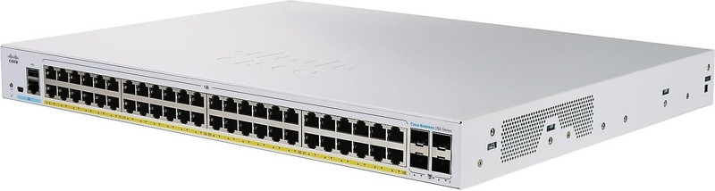 CISCO CBS350-48FP-4G 48 Ports 1000 Mbps Fully Managed Network Switch(White)