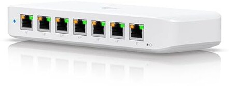 Ubiquiti Networks Usw-Lite-16-Poe Unifi Switch Lite 16 Port Gigabit Managed Switch 8 Poe+ Ports 16 Ports 1000 Mbps Fully Managed Network Switch(White)