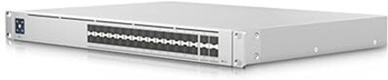 Ubiquiti Networks Usw-Pro-Aggregation Unifi Switch Pro 28x 10g Sfp+ Ports, 4x 25g Sfp28+ Ports 28 Ports 1000 Mbps Fully Managed Network Switch(Grey)