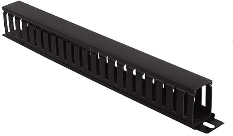 glonet 1U 22 Slot cable Rack manger 1 Ports 100 Mbps Unmanaged Network Switch(Black)