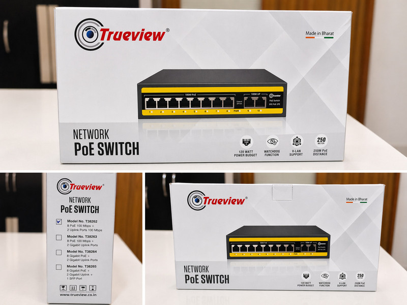 Mercusys MS106LP 6 Ports 100 Mbps Unmanaged Network Switch(Black)
