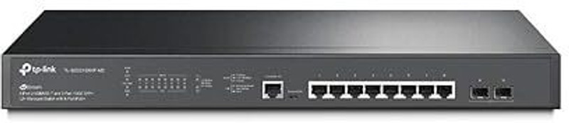 TP-Link Tl-Sg3210xhp-M2 V2 Jetstream 8-Port 2.5gbase-T And 2-Port 10ge Sfp+ L2+ Managed 8 Ports 10 Mbps Smart Network Switch(Black)