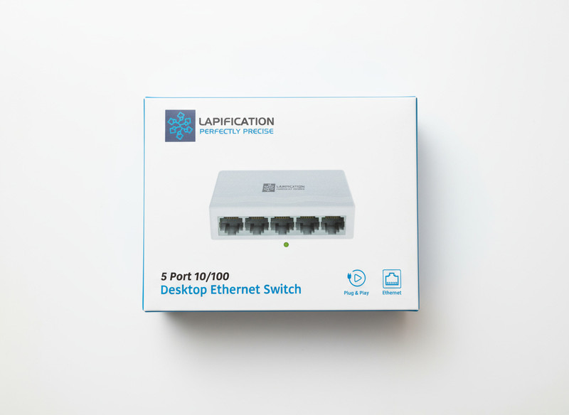 D-Link 8 PORT GIGA SWITCH DGS1008 8 Ports 1000 Mbps Unmanaged Network Switch(White)