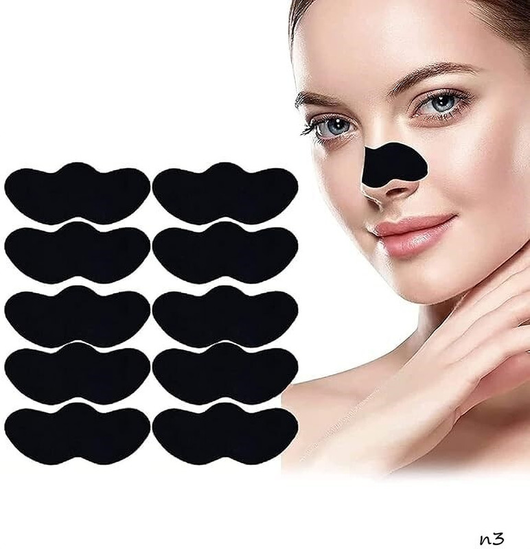 Morbee 10 PCS Nose Strips Blackhead Remove, Purifying Pore Strips, Nose Stripsn06 Stick On Nose Pad