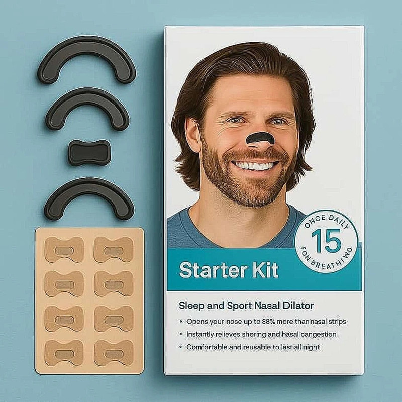 ABC Snore Control Nasal Strips Stick On Nose Pad