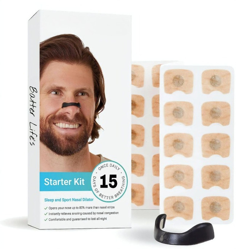 INSECTRA Magnetic Nasal Strips for Breathing 121 Stick On Nose Pad
