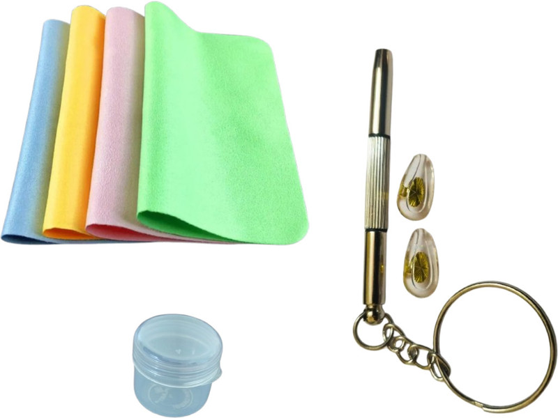 SRI SEENIVAS TRADERS Air chamber Nose Pad with screws, Antislip retainer and Screwdriver Screw On Nose Pad