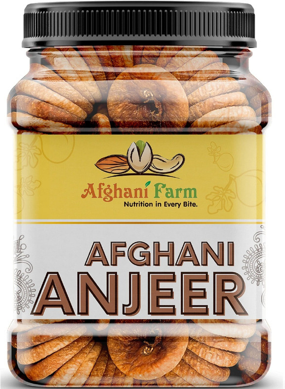 Afgani Farm Premium Afghani Anjeer-1Kg| Dried Figs|Vacuumed Pack Fresh&Healthy Figs(1 x 1 kg)