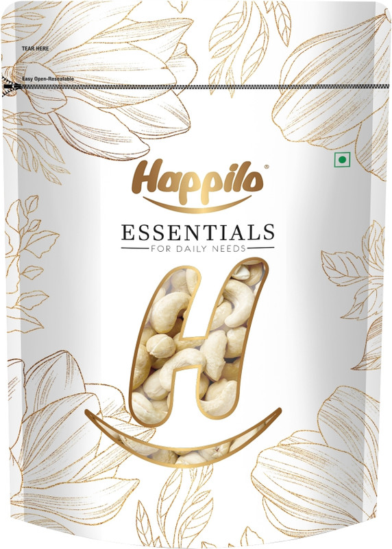 Happilo Essentials Popular Whole Cashews(1 x 1 kg)