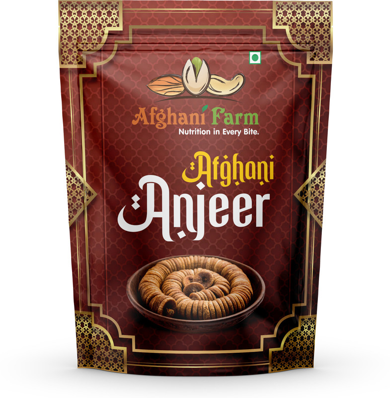 Afgani Farm Afghani Anjeer | Dried Figs 1 kg| Afghanistan Anjir Figs | Dry Fruits Figs Figs(1 x 1000 g)