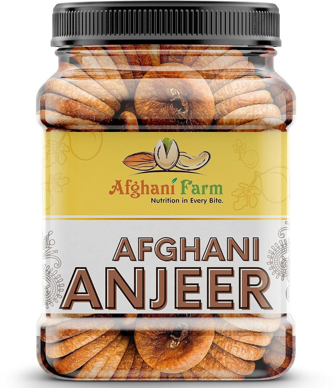 Afgani Farm Dry fruits Afghani Anjeer Afghanistan Anjir Figs(1 x 1000 g)