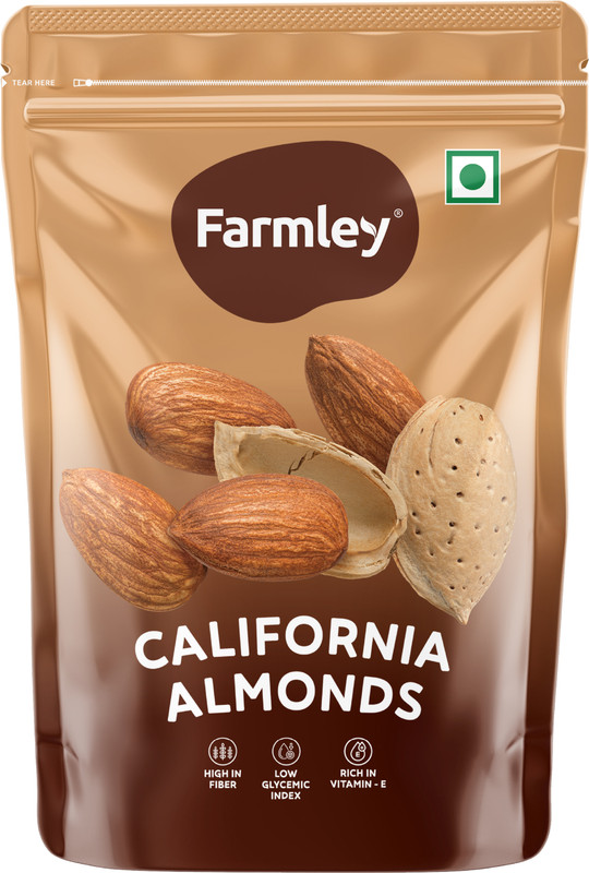 Farmley Popular California Almonds(1 x 500 g)