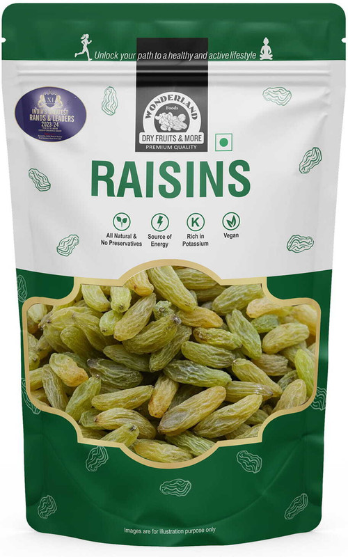 WONDERLAND Plain (Kishmish) Raisins(1 x 500 g)
