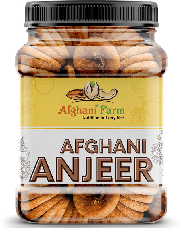 Afgani Farm Imported Anjeer Died Fig Figs(1 x 1000 g)