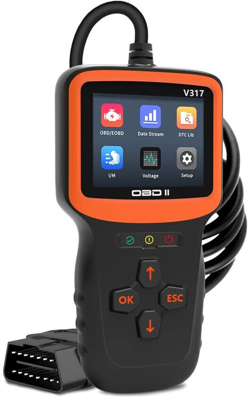 RG V317 OBD scanner Bs6 Bs7 Scanner OBD Reader OBD Interface