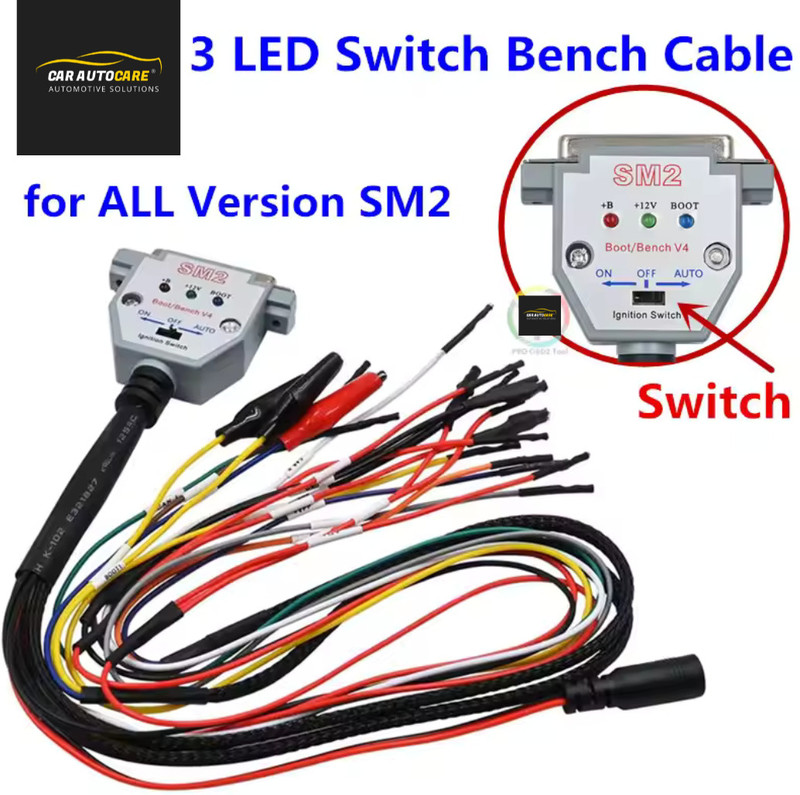 CARAUTOCARE Bench Cable for SM2 PRO J2534 OBD Reader