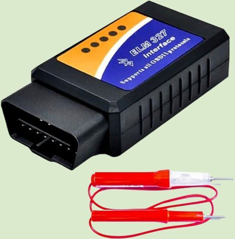 DLKW OBD2 Diagnostic Device Black Free Continuity Tester OBD Reader
