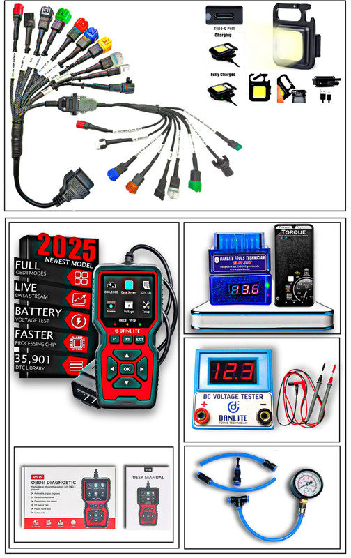 DLKW DANLITE-ALPHA V519 DISPLAY OBD OBD Reader
