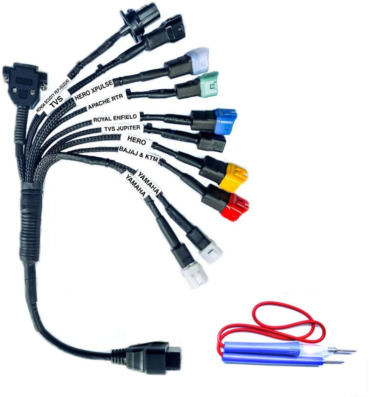 RG Bs6 all bikes cable OBD Reader